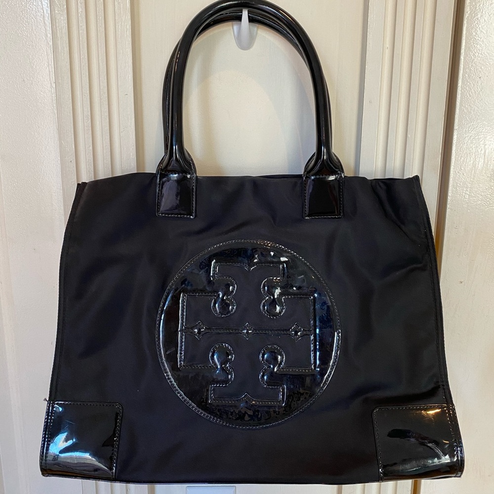 NEVER USED Tory Burch Ella Tote Bag - Black